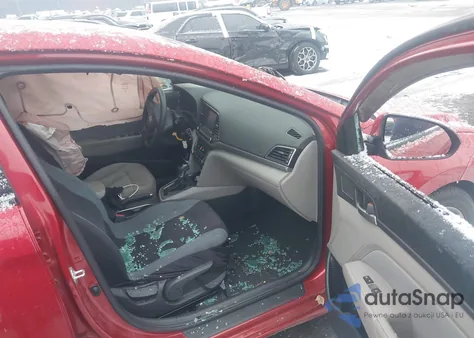 2017 Hyundai Elantra Se from USA, damaged, VIN 5NPD84LF7HH158464